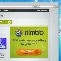 Logo design for Nimbb.com by cekidot