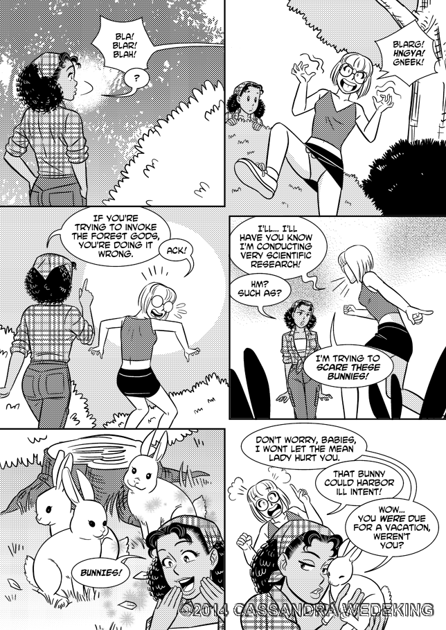 Comic page 75 from Magick Chicks